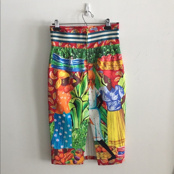 SOLD - Stella Jean Euprotto Skirt - Picture 3 of 4